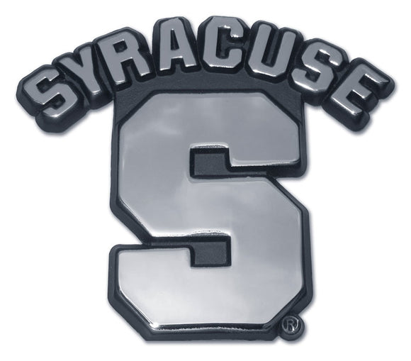 Syracuse University Metal Auto Emblem
