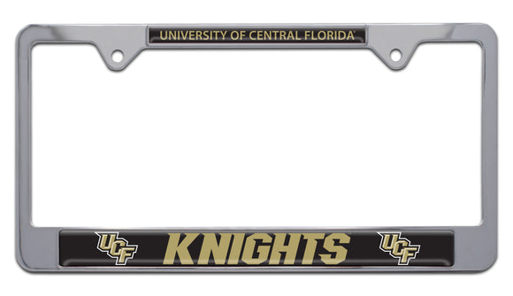 University of Central Florida Metal License Plate Frame