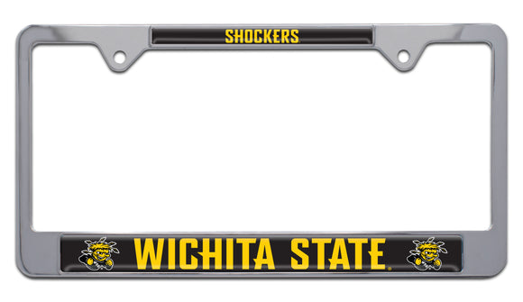Wichita State Shockers Metal License Plate Frame