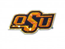 Oklahoma State Orange Reflective Decal