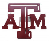 Texas A&M Large Maroon Metal Hitch Cover