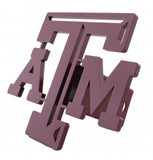 Texas A&M Large Maroon Metal Hitch Cover