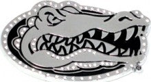 University of Florida Gators Crystal Metal Auto Emblem