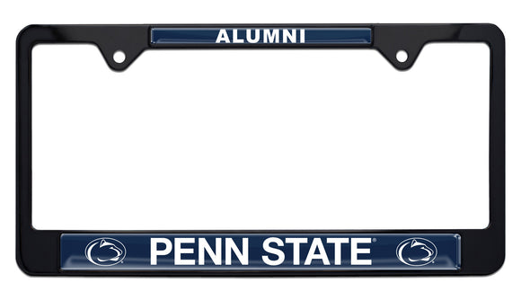 Penn State Alumni Black Metal License Plate Frame