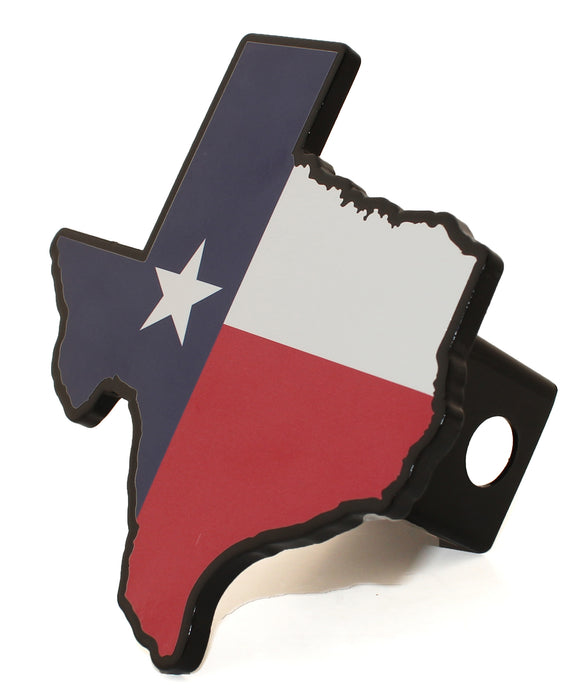 State of Texas Flag Large Metal Hitch Cover