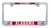 University of Alabama Alumni 3D Metal License Plate Frame