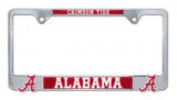 University of Alabama Crimson Tide 3D Metal License Plate Frame