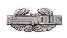 US Army Combat Action Metal Auto Emblem