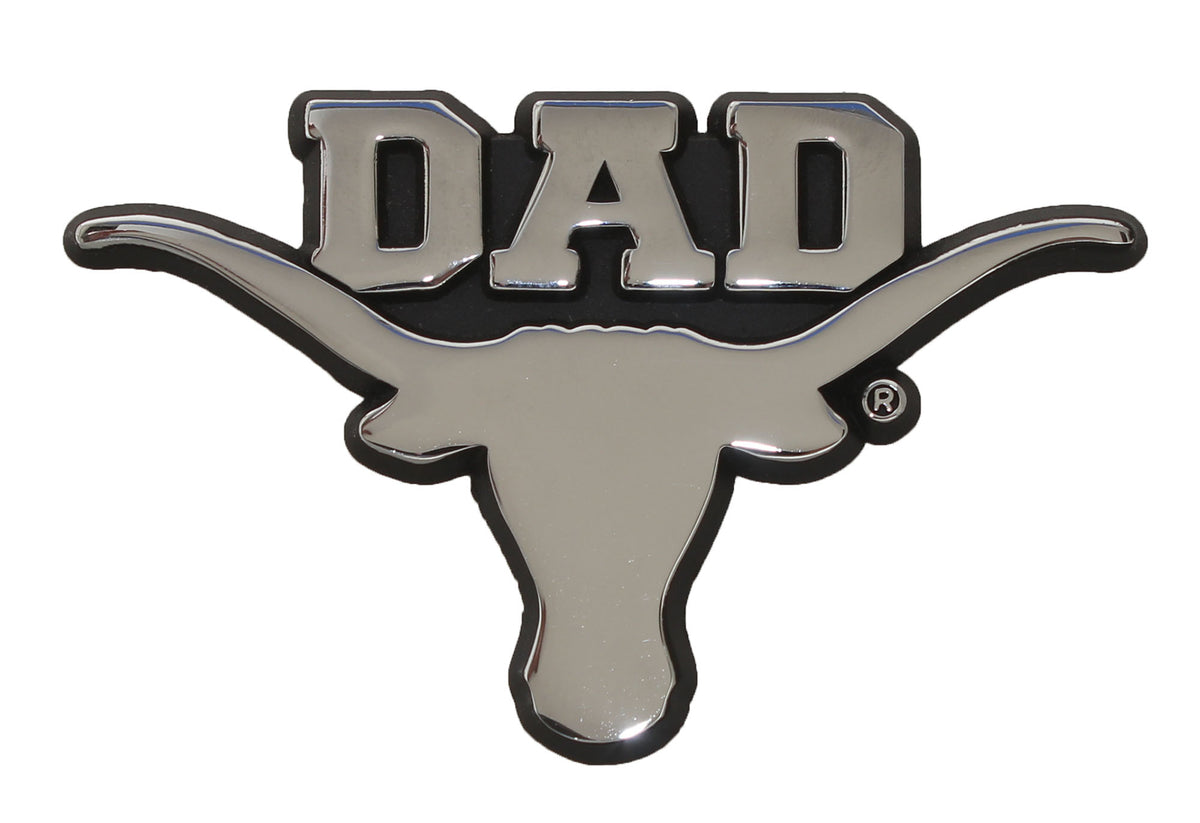 University of Texas Longhorns DAD Metal Auto Emblem – AMG
