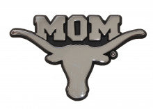 University of Texas Longhorns MOM Metal Auto Emblem
