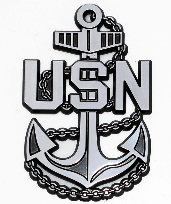 Navy Anchor Car Emblem