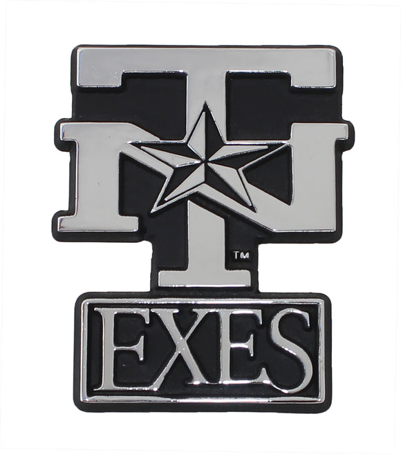 University of North Texas Exes Metal Auto Emblem