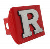 Rutgers University Red Metal Hitch Cover