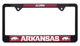 University of Arkansas Alumni Black Metal License Plate Frame