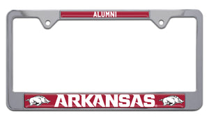 University of Arkansas Alumni Metal License Plate Frame