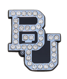 Baylor University Bears Crystal BU Metal Auto Emblem