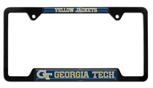 Georgia Tech Yellow Jackets Metal License Plate Frame