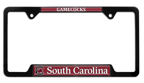 University of South Carolina Gamecocks Metal License Plate Frame