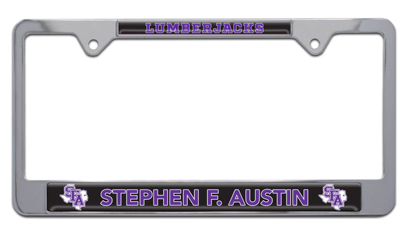 Stephen F. Austin University SFA Lumberjacks Metal License Plate Frame