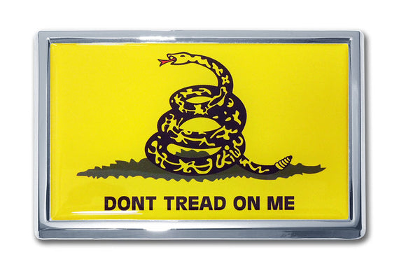 Don't Tread on Me Gadsden Flag Emblem