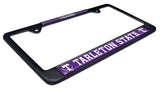 Tarleton State University Texans Black Metal License Plate Frame