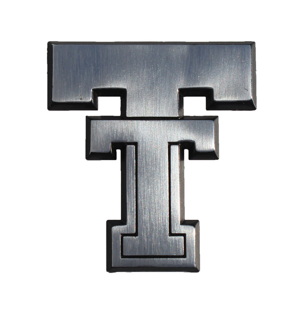 Texas Tech University Matte Metal Auto Emblem