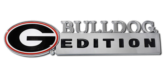 University of Georgia Bulldogs Edition Auto Emblem