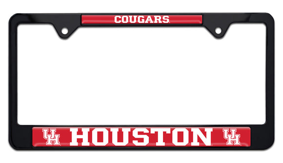 University of Houston Cougars Metal License Plate Frame