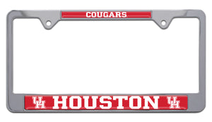 University of Houston Cougars Metal License Plate Frame