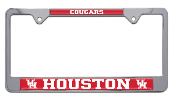 University of Houston Cougars Metal License Plate Frame