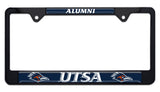 UTSA Roadrunners Alumni Black Metal License Plate Frame