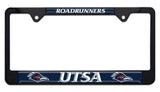 UTSA Roadrunners Black Metal License Plate Frame