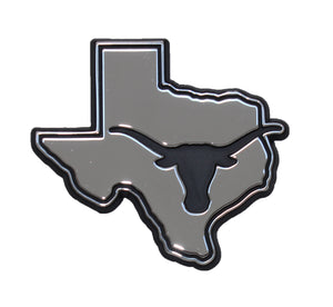 University of Texas Longhorns Debossed Metal Auto Emblem