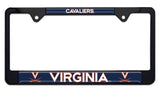 University of Virginia Cavaliers Black Metal License Plate Frame