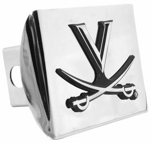 University of Virginia Cavaliers Chrome Metal Hitch Cover