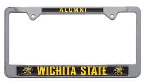 Wichita State Alumni Metal License Plate Frame
