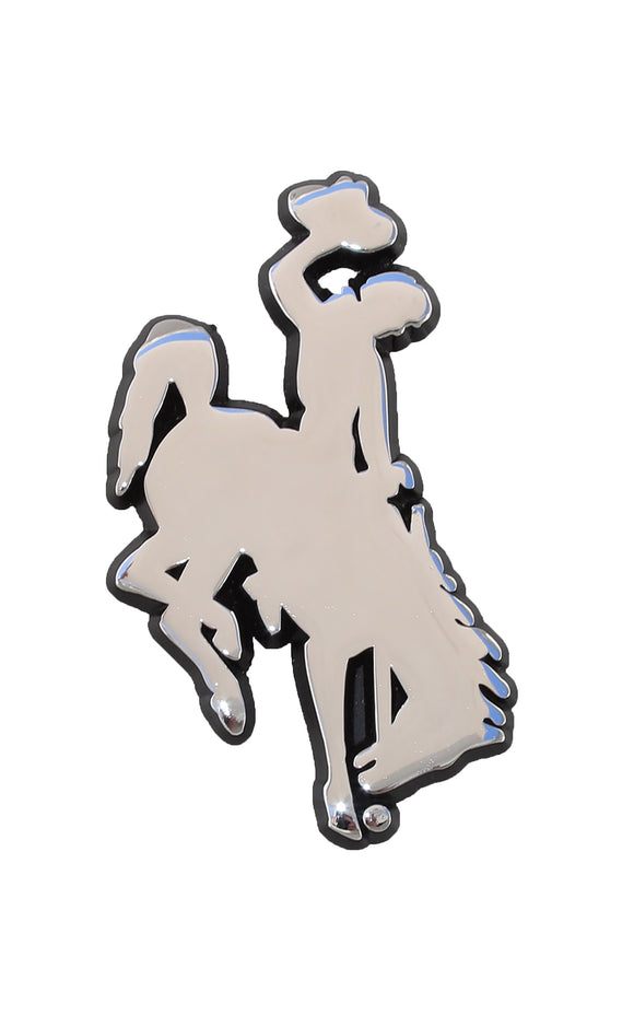 Wyoming Cowboys Metal Emblem
