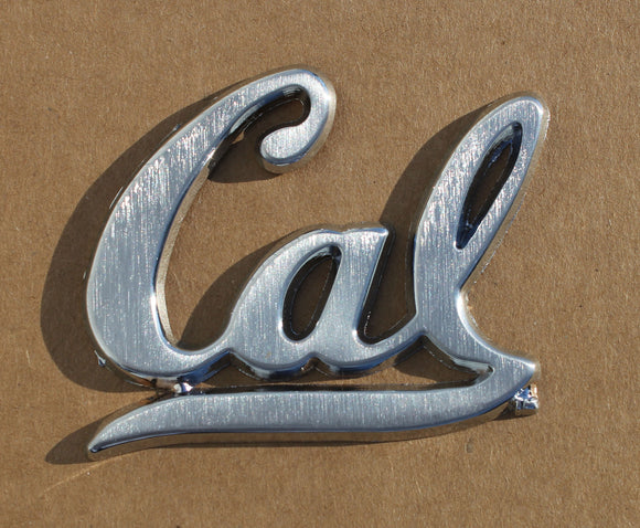 University of California Cal Berkeley Matte Metal Auto Emblem