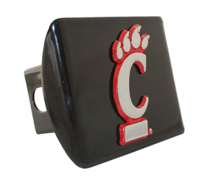 University of Cincinnati Bearcats Metal Hitch Cover