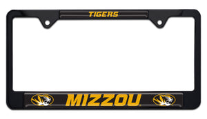 Missouri Tigers Metal License Plate Frame