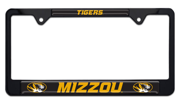 Missouri Tigers Metal License Plate Frame