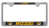Missouri Tigers Alumni Metal License Plate Frame