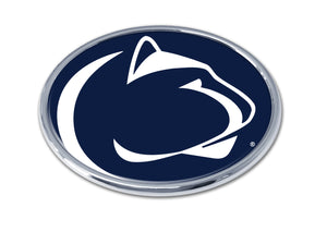 Penn State Nittany Lions Blue Metal Auto Emblem