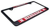 Nebraska Huskers Metal License Plate Frame