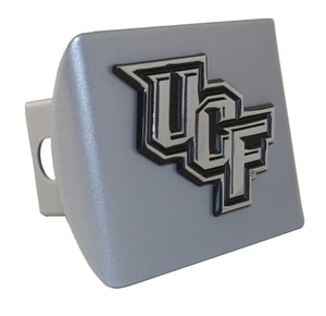 University of Central Florida on Silver Metal Hitch Cover