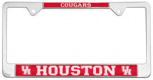 University of Houston Cougars Metal License Plate Frame