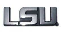 LSU Tigers Metal Auto Emblem