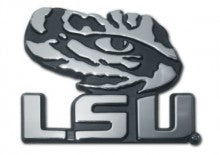 LSU Tiger Eye Metal Auto Emblem