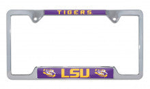 LSU Tigers Metal License Plate Frame