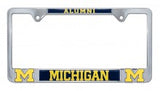 Michigan Alumni 3D Metal License Plate Frame